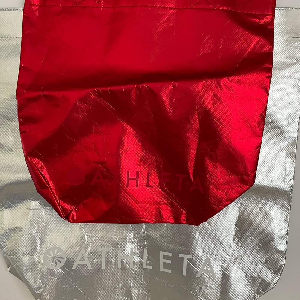 2 Athleta Shopping Bags